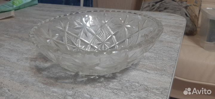 Хрустальная ваза СССР