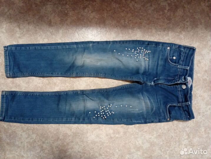 Джинсы для девочки 122 128