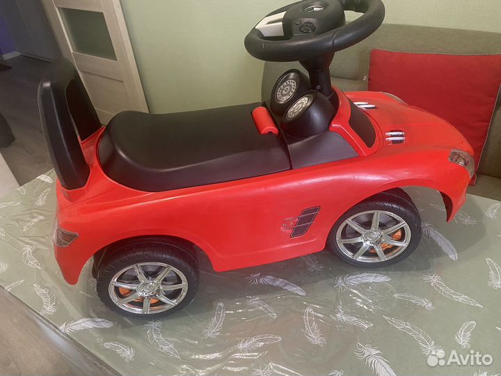 Машинка детская каталка Mercedes-Benz SLS