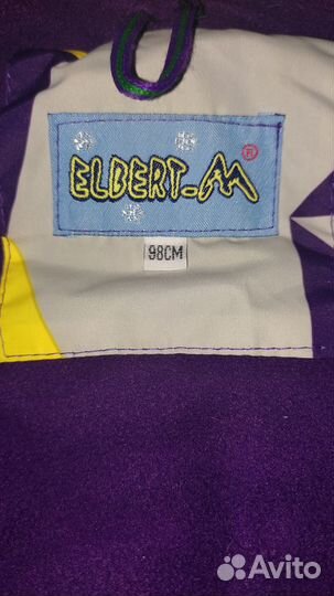 Зимний комбинезон для девочки 98