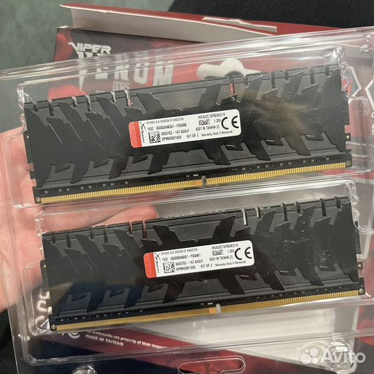 Kingston hyperx predator 2x8gb
