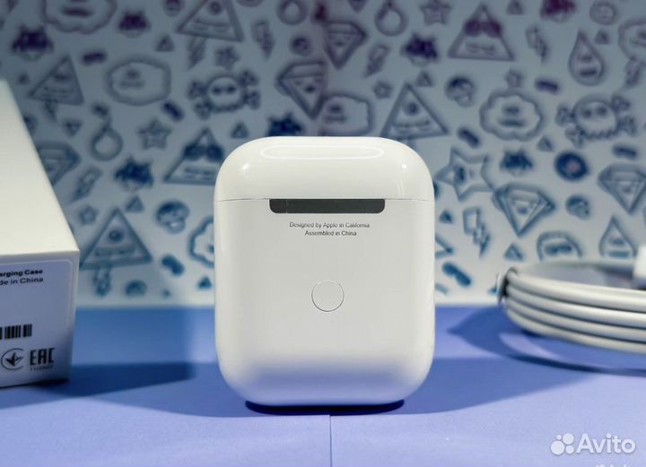 Airpods 2 Premium (1:1) Анимация 150+ отзывов
