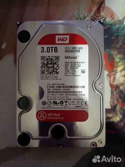 Жесткий диск 3тб