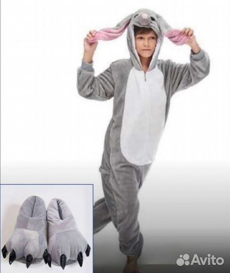 Пижама кигуруми заяц