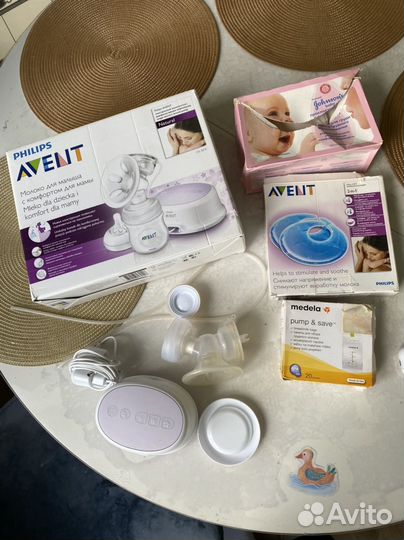 Молокоотсос avent электрический бу