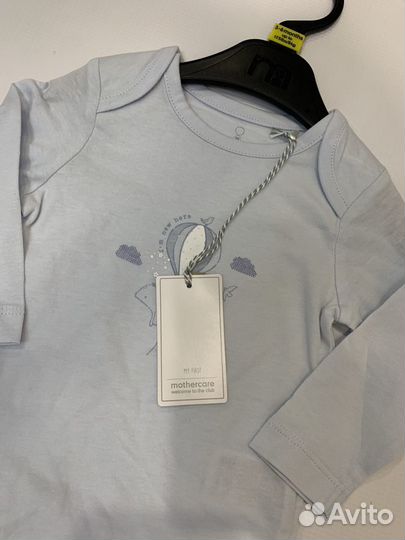 Новый боди на мальчика 68 mothercare