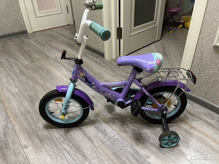 Детский Велосипед. холодное сердце