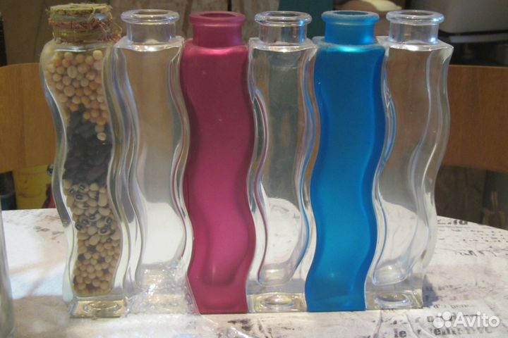 Вазы, подсвечник