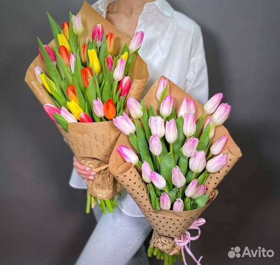 Тюльпаны к 8 марта