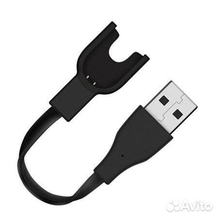 Кабель фитнес-браслет Xiaomi Mi Band 2 чёрный