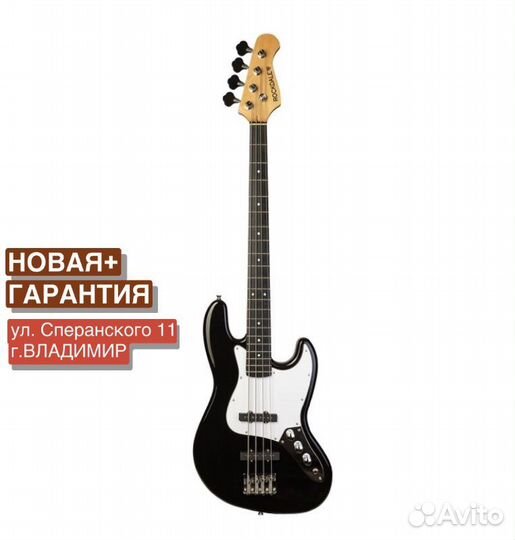 Бас гитара rockdale stars jazz bass