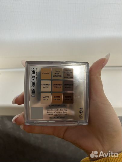 Тени для век Dior Backstage Eye Palette
