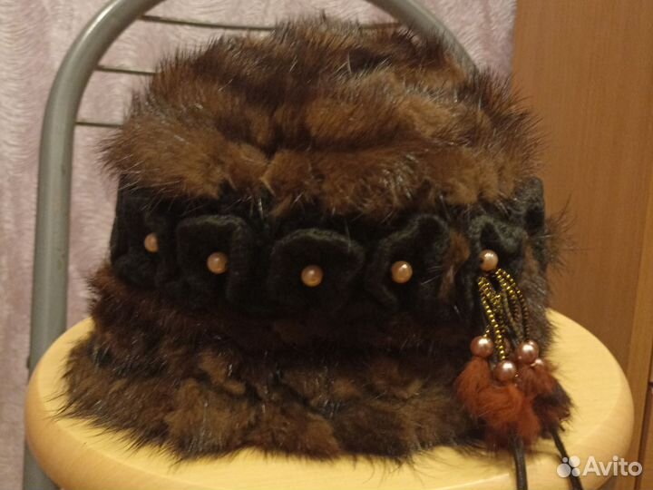 Шапка норковая