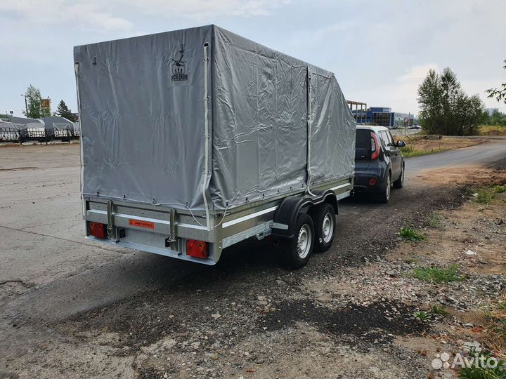 Прицеп двухосный Экспедиция 3.60*1.50