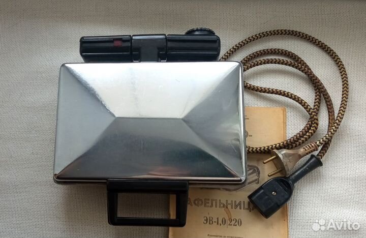 Электровафельница Обь СССР