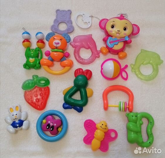 Погремушки прорезыватели