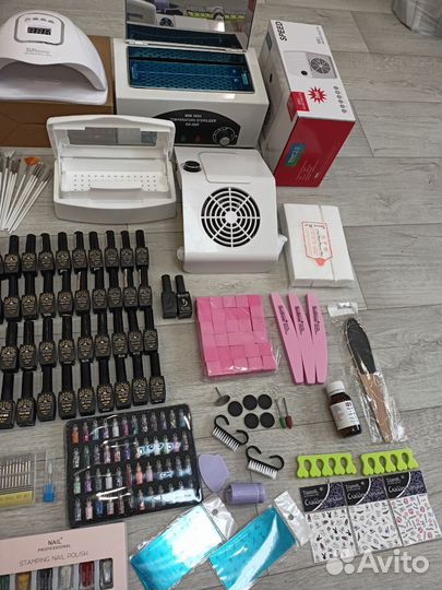 Набор для маникюра с аппаратом strong и сухожар