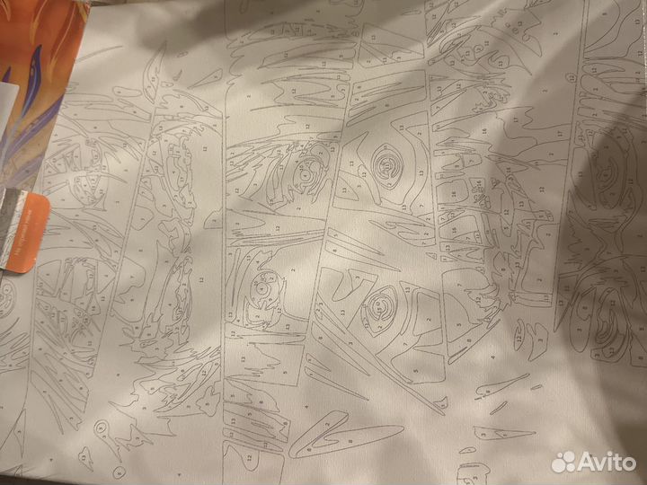 Картина по номерам новая