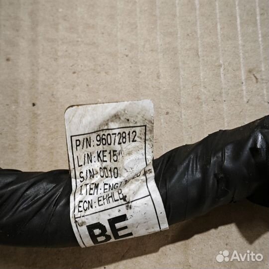 Проводка двигателя B12D1 1.2 Chevrolet Aveo T255