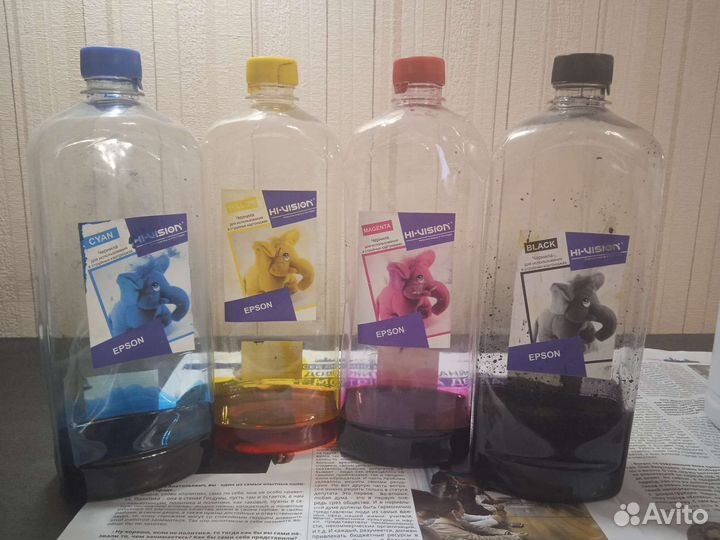 Чернила для струйного принтера Epson