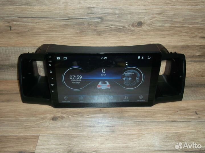 Магнитола Toyota Corolla E120 Android GPS
