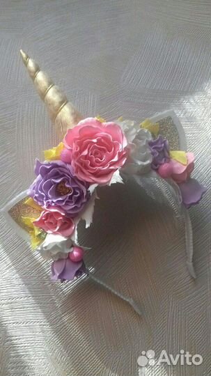 Ободок Единорог