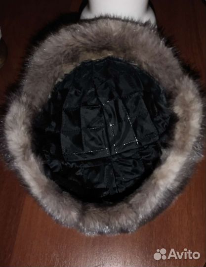Шапка норковая женская
