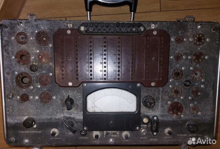 Испытатель радиоламп ил-14 СССР