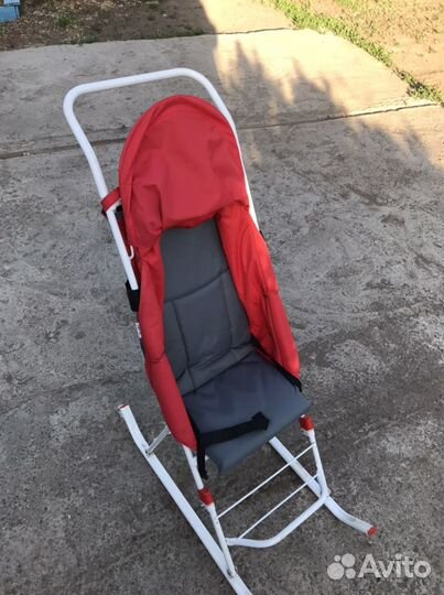 Санки с колесами