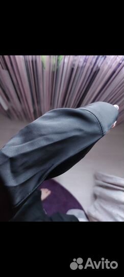 Атласная рубашка