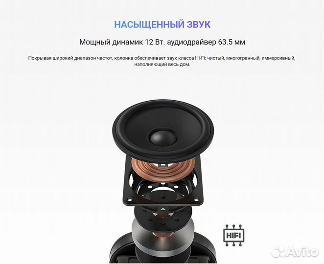 Умная колонка xiaomi Mi SMART Speaker L09G, Маруся