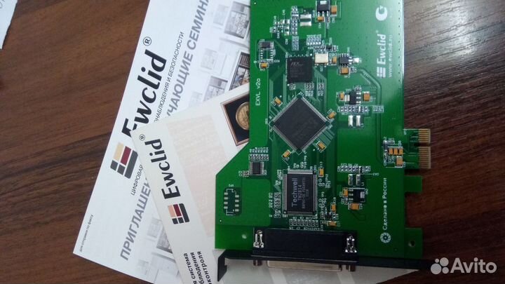 Плата видеонаблюдения ewclid PCI Express