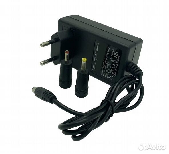 Блок питания LP111 (5,5*2,5) 5V/2A +2 насадки