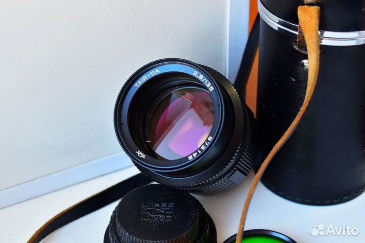 Таир-11А кмз черный экспортный 135mm f/2.8 М42