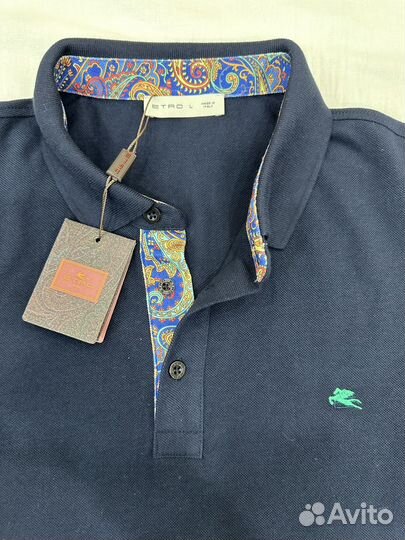 Футболка polo Мужская Etro Оригинал