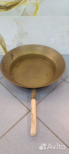 Медный таз - сковородка для варенья. СССР