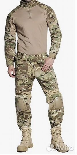 Костюм тактический G3 Мультикам тефлон вставки