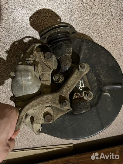 Тормозной диск в сборе на ваз 2101 - 07