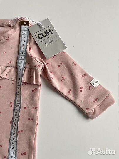 Комбинезон слип для девочки 62