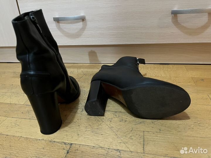 Ботильоны натуральная кожа 37
