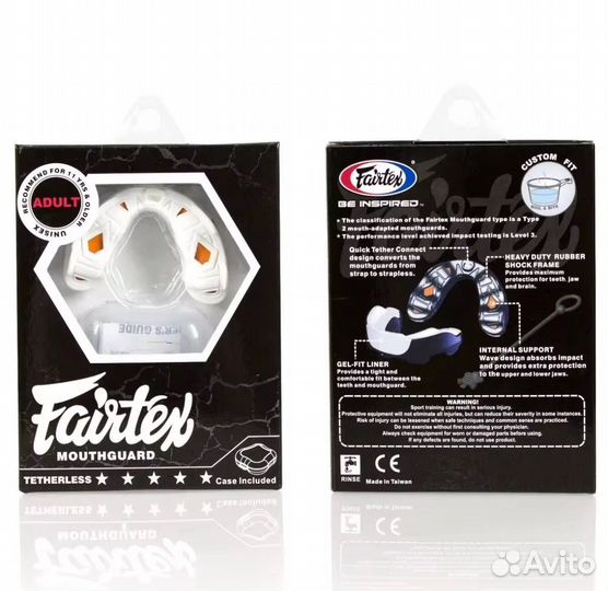 Защита голеностопа Fairtex AS1 Black