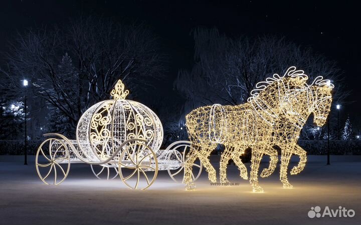 Большое LED Дерево.Светящиеся фигуры новогодние