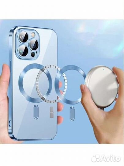 Чехол с магнитом магсейф на iPhone