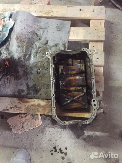 Двигатель в разборе