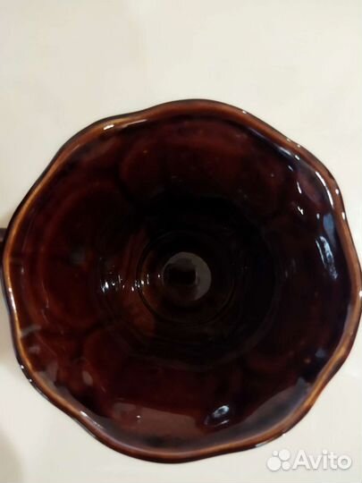 Кофейный набор. Кофейник с чашкой. Керамика