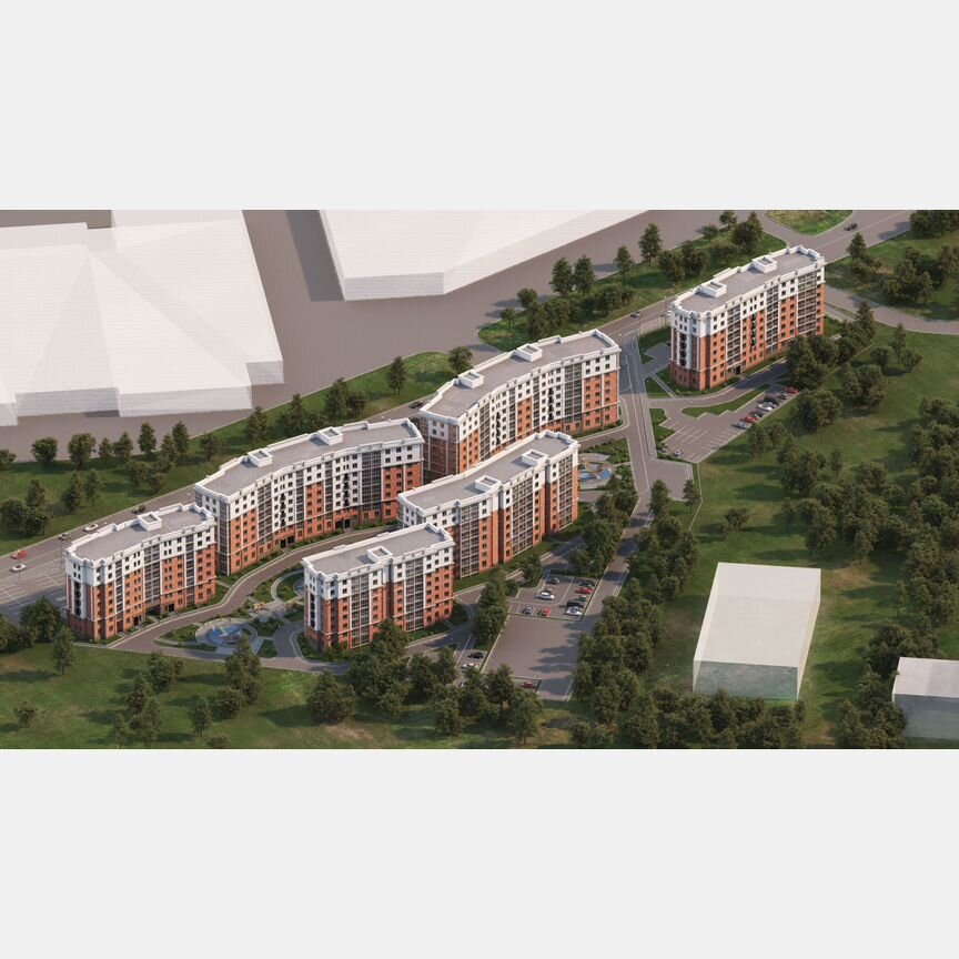 2-к. квартира, 68,5 м², 6/8 эт.