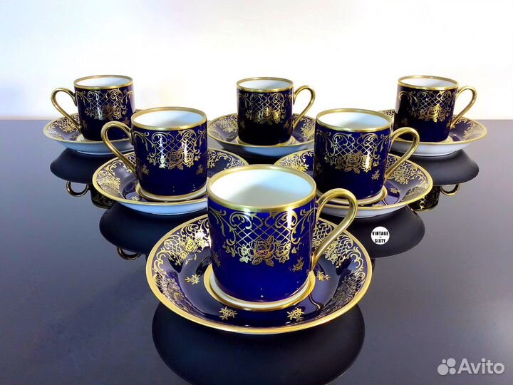 Кофейная пара сервиз на 6 персон Reichenbach