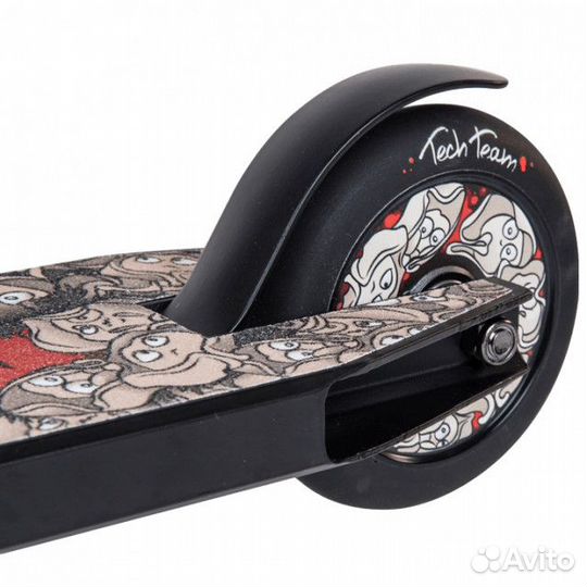 Трюковой самокат TechTeam Duker 404 black