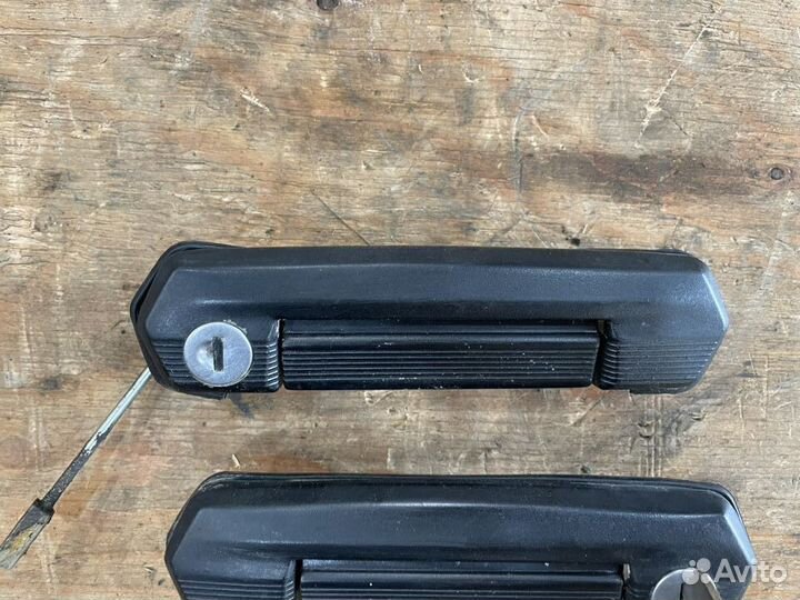 Ручки дверей Нива Урбан 21214 Черные металл Бронто