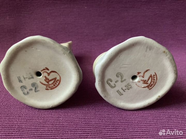 Фарфоровые статуэтки,сысерть.ссср